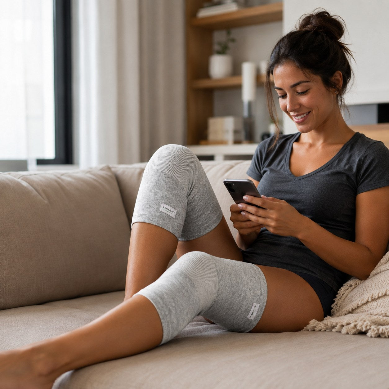 KneeZen Bamboo Knee Sleeve